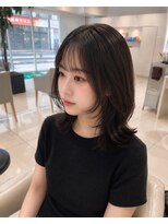 アッシュ 武蔵小金井店(Ash)&nbsp;【艶髪/ミディアムレイヤー/髪質改善/黒髪/30代】