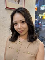 フェイバー 警固店(FAVOR)&nbsp;オリーブベージュ×くびれレイヤー/艶髪/福岡/天神/警固