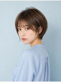 ショートボブ髪型20代30代40代50代前髪あり前髪なし面長丸顔越谷