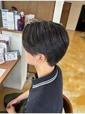 毛流れセンターパート