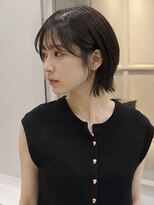 ファシー(faccie)&nbsp;ボブスタイル　顔まわりレイヤー