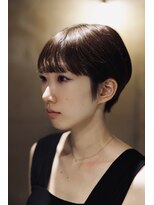 リブロ(liblo)&nbsp;ワイドバングの耳掛けショートボブ【liblo】