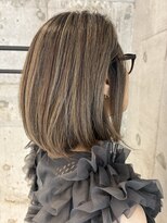 プラスシー(+C) 大人の素敵な地毛にハイライト!福岡ハイライト/福岡白髪ぼかし