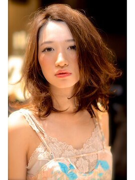 ミラバイグリーン(Mira by green) ☆外国人風『カジュモード』×『グレージュ』☆-『medium』-