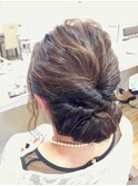 結婚式ヘアセット