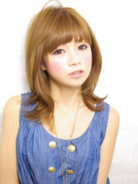 ビューイースト 亀戸 錦糸町(VIEW EAST) ナチュラルルーズなミディアムヘアスタイル