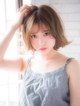 ルッソ カーム アンド スタイル LUSSO calm & style やわらかニュアンスボブ