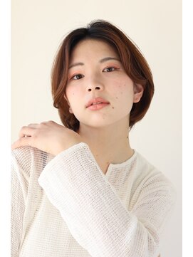 ヘアーアンドメイク エクリ 不動前店(Hair&Make equri) ナチュラルショートボブ