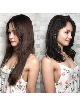 アフロート ギンザ(AFLOAT GINZA) AFLOAT GINZA【仲道 弘泰】大人くびれセミディ【before→after】