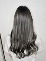 ハイエクステンション 京都駅前店(Hi-Extension)&nbsp;◆kado045◆透明感グレーロング|@kado_clarity