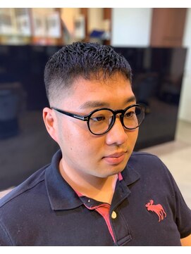 グッドマン バーバーショップ センリ(goodman barbar shop SENRI) クロップ×フェード