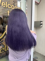 ラビス クローバー(Lovis clover)&nbsp;ラベンダー×ネイビー