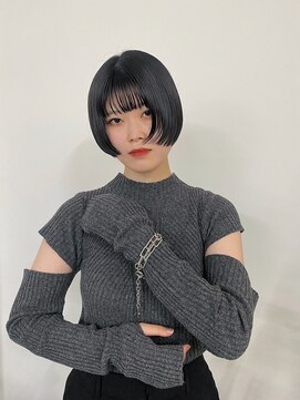 ディッシィ 立川(D'ICI) FUMI~パツっとクールなショートヘア〔立川〕