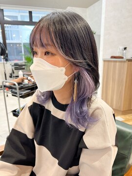 リコ(RiCO) 【guest style】インナーパープル　町田　髪質改善