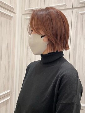 ラ ブレス 梅田茶屋町(LaBless) オレンジブラウン/ケアブリーチ/LaBless梅本