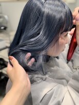 ケリーアン 太田(kelly.un)&nbsp;ダークネイビー / シアーカラー / うる艶ハイトーン / 群馬太田