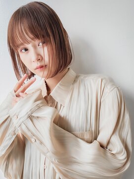 ネイヴィル オモテサンドウ(navile omotesando) ナチュラルストレートミニボブ