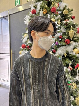 ゼスト 吉祥寺店(ZEST) 【鈴木楓竜】毛流れパーマ襟足センターパート吉祥寺