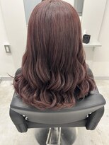 アオアクア バイ グルグル 小岩店(ao akua by GULGUL) 【ブリーチ無し】ピンクブラウン