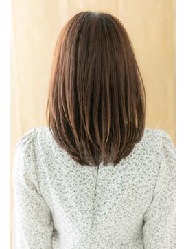 モッズヘア 越谷西口店(mod's hair) シルキーベージュ美髪前下がりレイヤーカットY越谷20代30代40代!