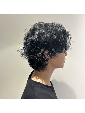 リュネッツ あざみ野店(lunettes) 【お洒落メンズにオススメ】パーマ×ハイライトスタイル