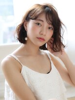 マイラ 銀座(myla)&nbsp;20代30代イメチェンこなれミディアンブレラカラーウェーブパーマ