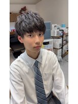 ネイロ 錦糸町(NeiRo)&nbsp;魅力倍増カールセミディシアーカラーダークアッシュショートヘア