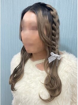 エルディ 大宮(eldy)の写真/《巻きおろし￥1800/ヘアセット￥3000》推し活/ライブ/女子会…たくさん動いても崩れない*[大宮駅/大宮]