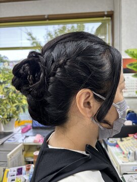 美容室いずみ ヘアアレンジ