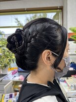 美容室いずみ ヘアアレンジ