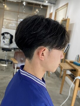 サロン(SALON) 大人黒髪×ニュアンスセンターパート ◇吉見限定◇