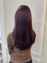 アクシス 栄ガスビル店(`AXIS)&nbsp;【ayame】似合わせカット/ブリーチなしワインレッド