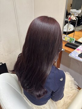 サラ 徳山店(SARA) ブリーチなしバイオレットカラー
