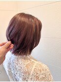 大人可愛いピンクベージュ