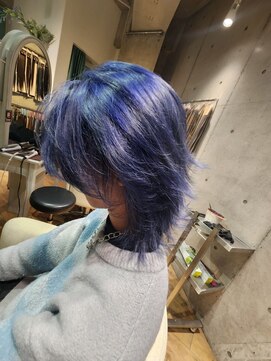 ミラシィ 成田(Mirashy) ハイライトカラーミルクティーベージュレイヤーカット