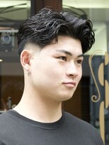 ザバーバー 渋谷(THE BARBER) Low Fade×Perm Style