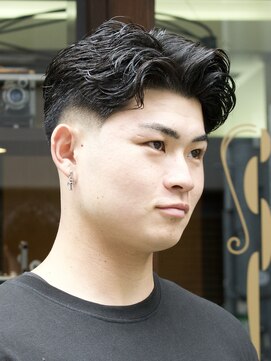 ザバーバー 渋谷(THE BARBER) Low Fade×Perm Style