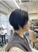 前下がりショートボブ