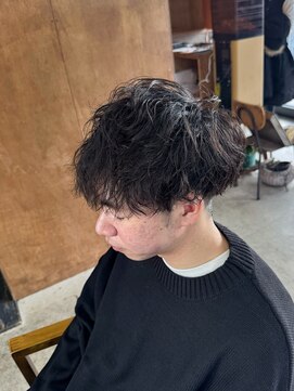 ロルド シェリ(Rold Cheri) 【山本智文】ナチュラルパーマメンズマッシュ