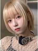可愛いハイトーンカラー