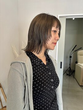 ラーソ(laco) ダブルカラーとボブレイヤー