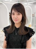 韓国風レイヤーカット髪質改善ダブルカラーハッシュカット