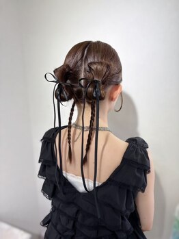 ヘアセット専門店 ナゴミ 渋谷店(nagomi)の写真/渋谷でトップクラスの人気！有名女性雑誌にも掲載されました◎プロの技術で、トレンドのヘアセットを♪