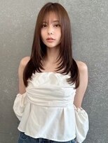 ハローバイシー 仙台(Hello by Sea)&nbsp;大人ガーリー×ダークアッシュ【似合わせカット/ミディアム】