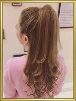 エヌ(N) ハイポニーハーフアップ☆