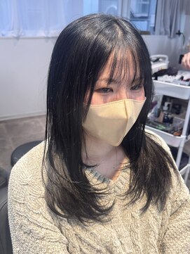 ホープ(hope) レイヤー/顔まわりレイヤー/黒髪/学割