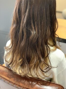 サチヘアー(Sachi Hair) 襟足インナーカラー