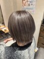リンクリンク バイ エール 生駒(LINK LINK by aile)&nbsp;ブリーチ×グレージュカラー