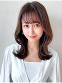 【20代30代】似合わせカット/大人ガーリーセミロング