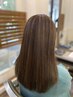 カット＋カラー＋髪質改善ストレート　￥18800